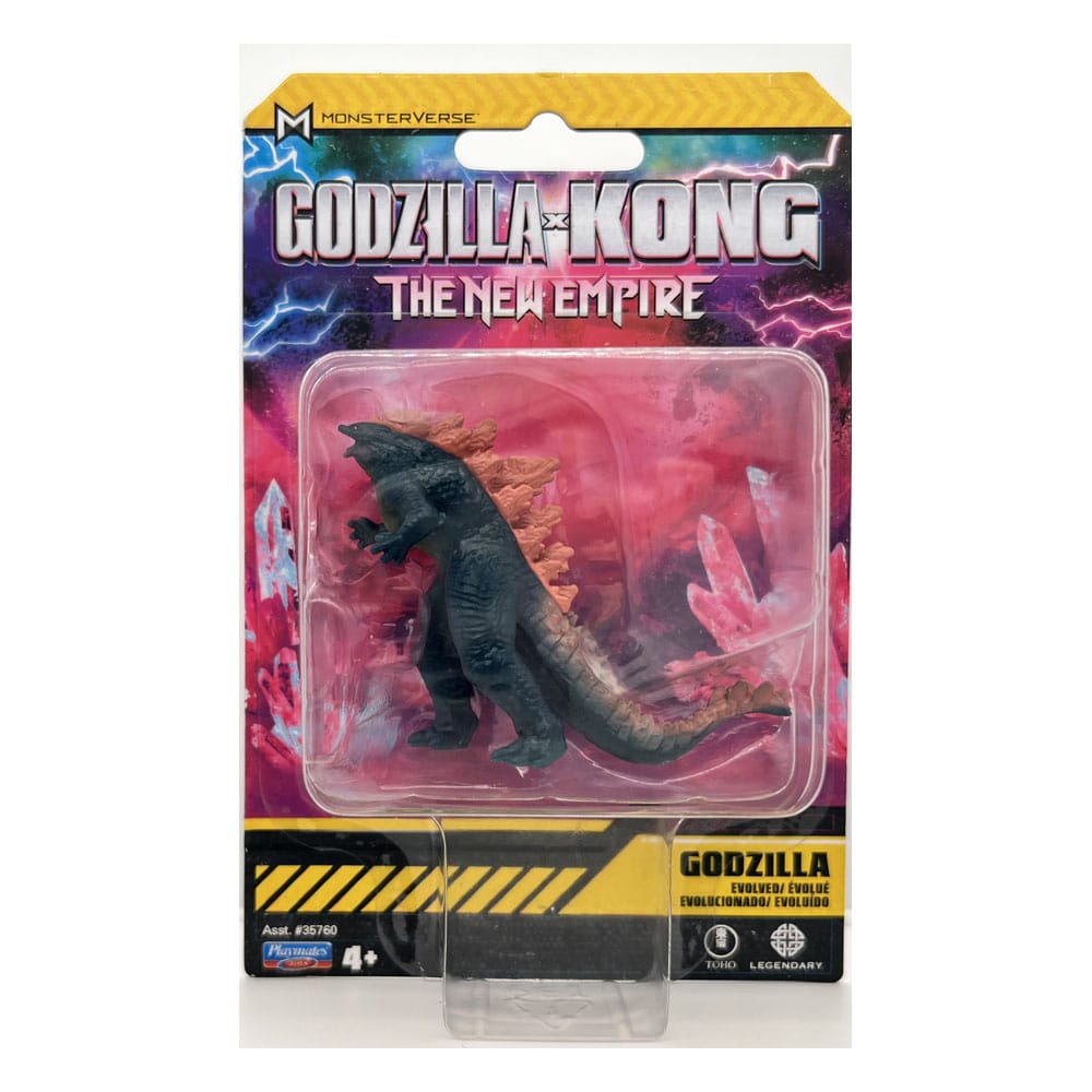 Godzilla x Kong De nye Empire Action Figures Mini Monster 5 cm sortiment (24)