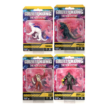 Godzilla x Kong The new Empire Action Figures Mini Monster 5 cm Assortment (24)