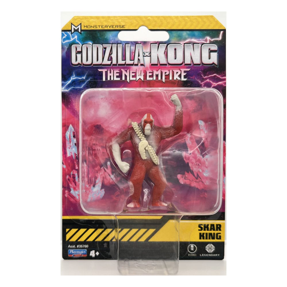 Godzilla x Kong De nye Empire Action Figures Mini Monster 5 cm sortiment (24)