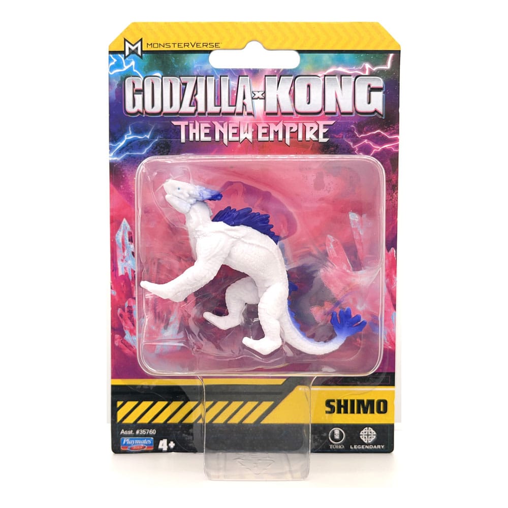 Godzilla x Kong De nye Empire Action Figures Mini Monster 5 cm sortiment (24)