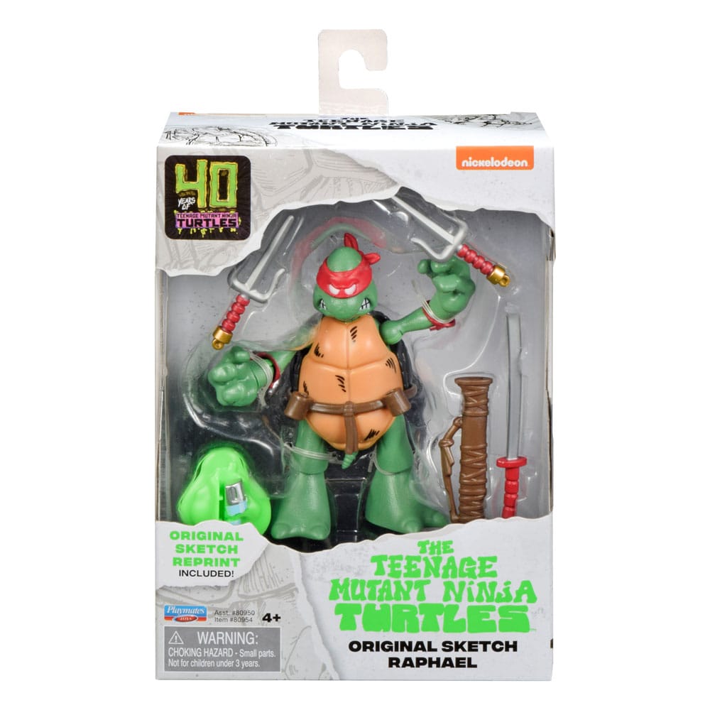 Teenage Mutant Ninja Turtles Action Cijfers 40e verjaardag 10 cm assortiment (8)