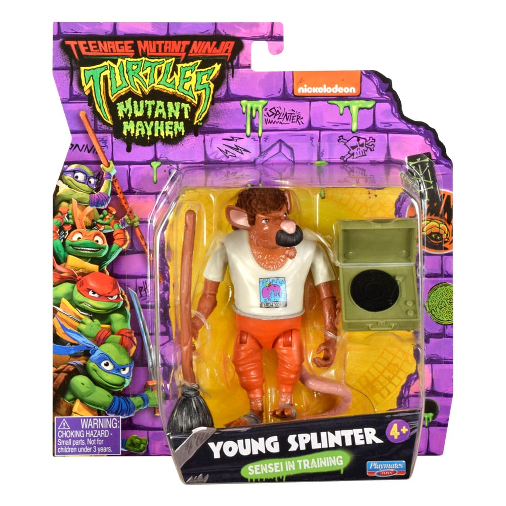 Teenage Mutant Ninja Turtles: Mutant Mayhem Aksiyon Figürü Genç Kıymık 11 cm