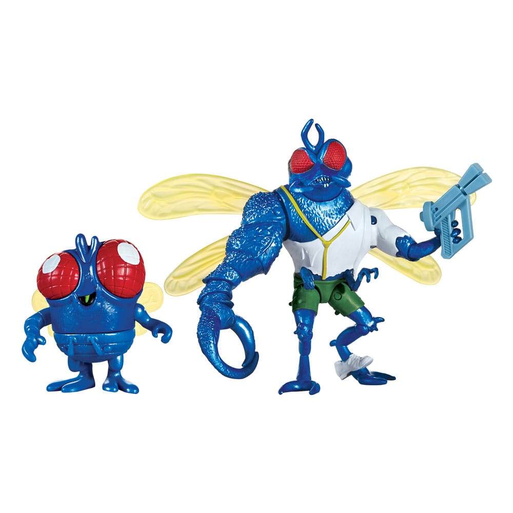 Teenage Mutant Ninja Turtles: Mutant Mayhem Actiefiguren Super Fly & Peuter Super Fly 11 cm