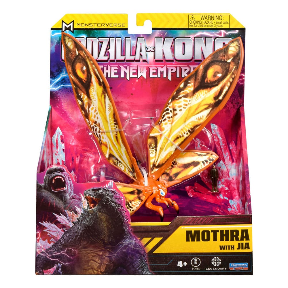 Godzilla x Kong: Nova carstvo akcijske figure Mothra s Jivom 15 cm