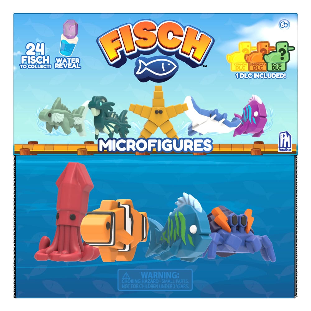 Display Fisch Minifigures 5 cm (24)