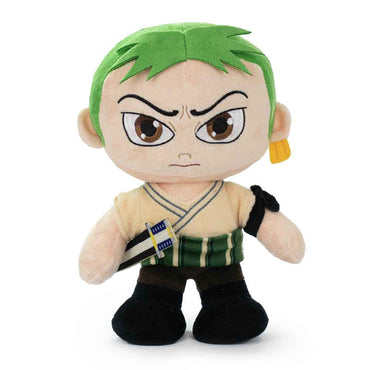 Une pièce en direct en peluche figure zoro 24 cm