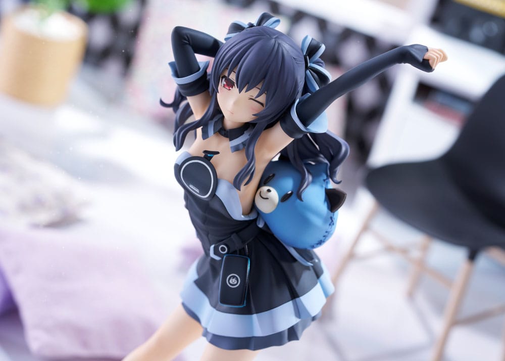 Hyperdimension Neptunia Statue 1/8 Neptunia Uni Wake Up Ver. 20 cm