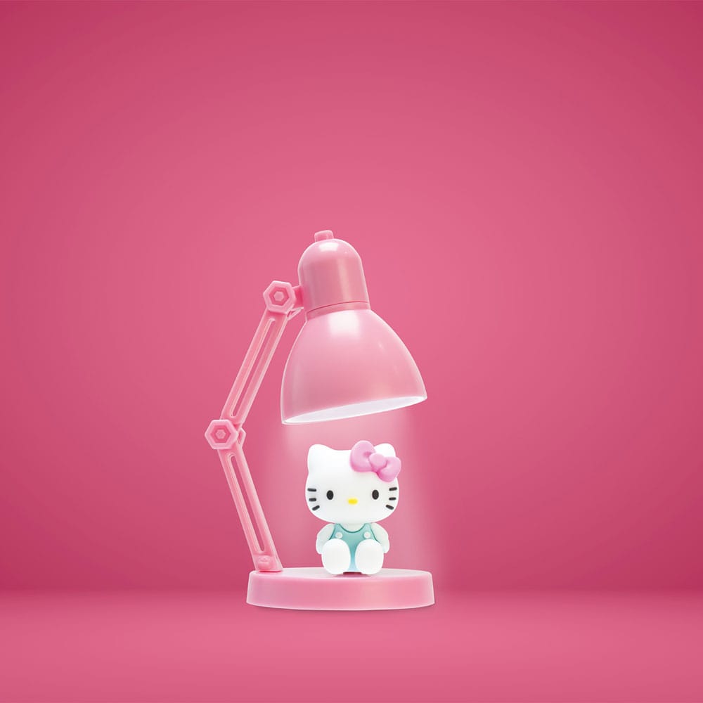 Sanrio Mini LED-LIGHT avec une figure Hello Kitty 10 cm