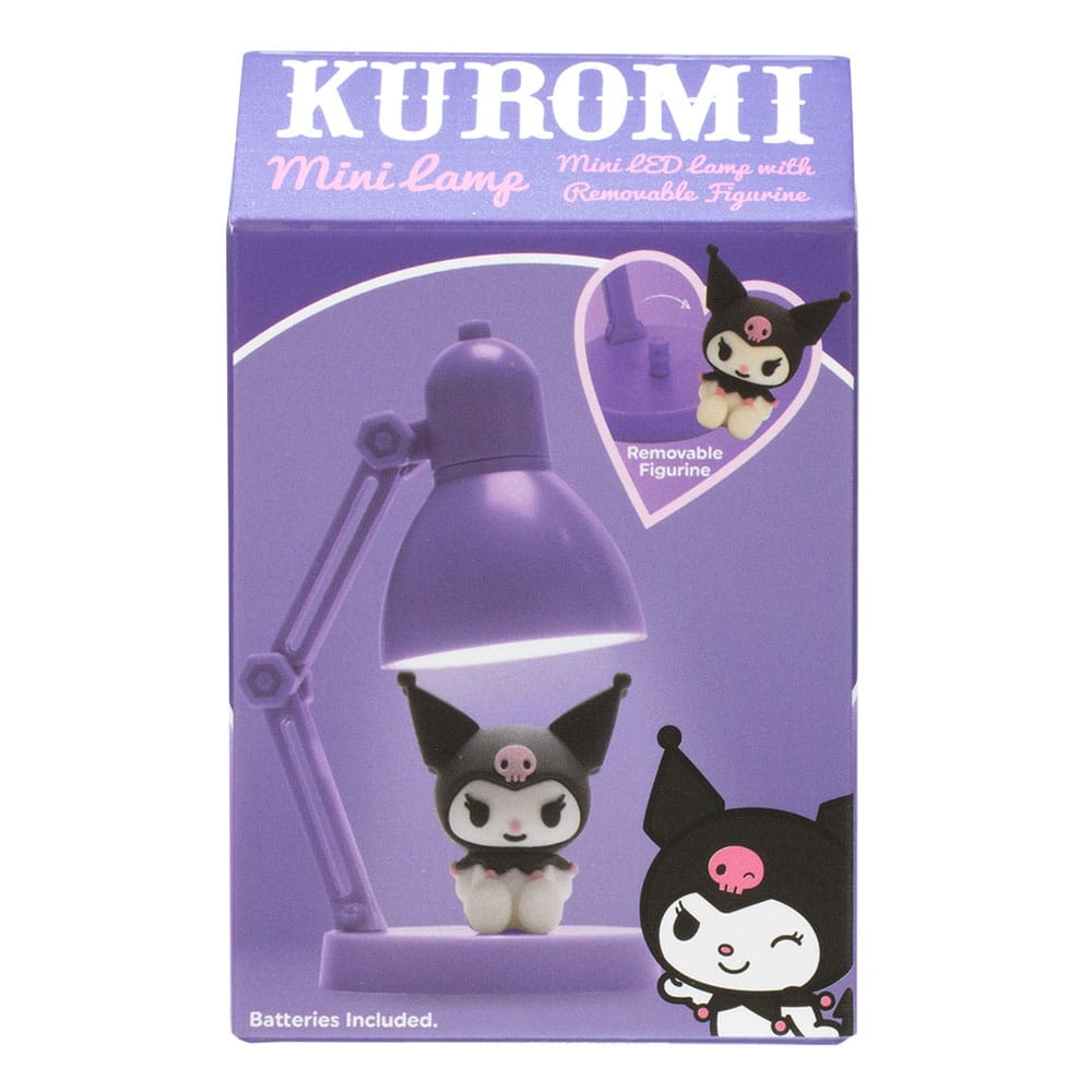 Sanrio Mini LED-ljus med figur Kuromi 10 cm