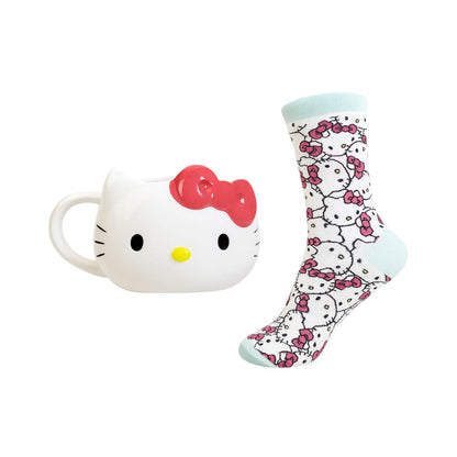 Sanrio 3D mugg & strumpor Set Hello Kitty