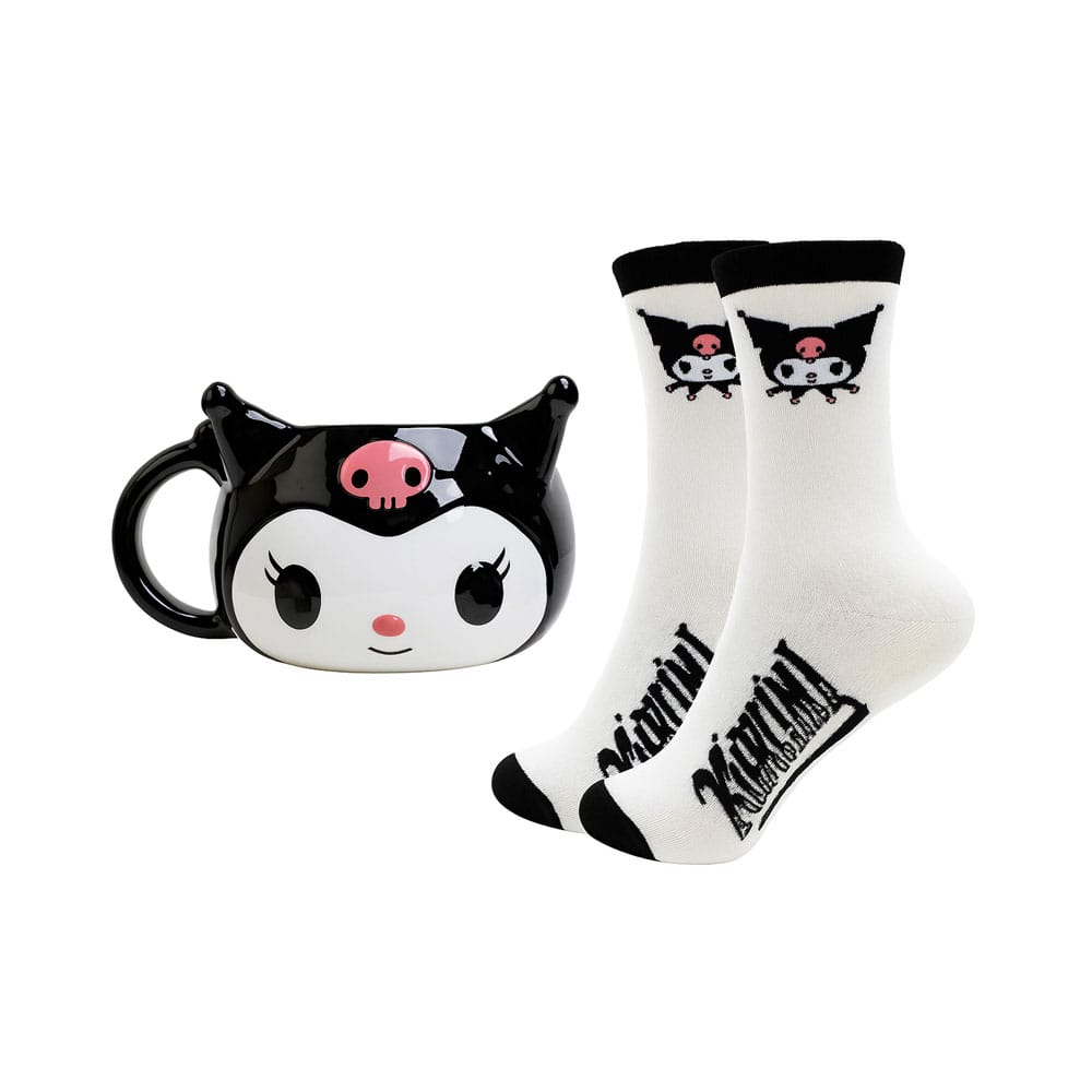 Sanrio 3D krus og sokkersett Kuromi