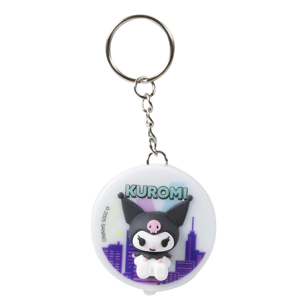 Porte-clés Sanrio avec lumière Kuromi