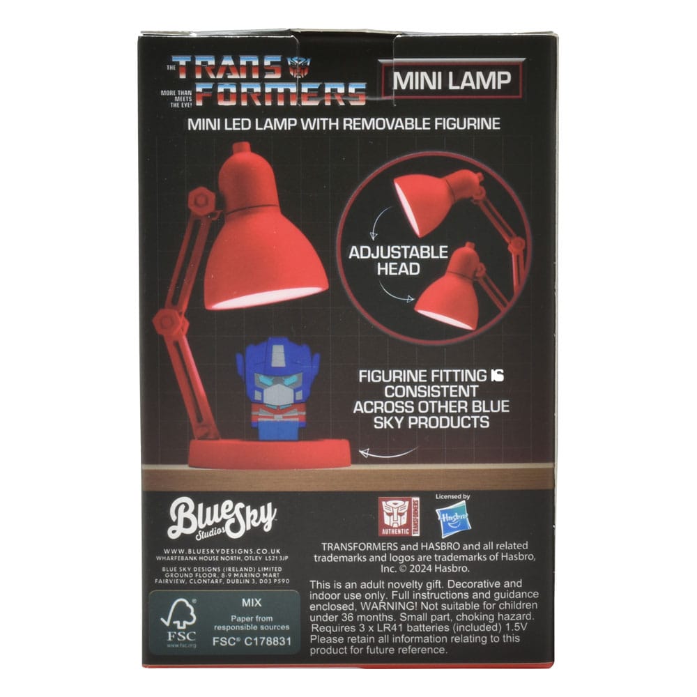 Transformers Mini-LED-Licht mit Figur 10 cm