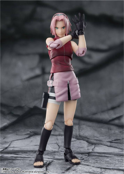 Naruto Shippuden S.H. Figuarts Action Figure Sakura Haruno -Inheritor of Tsunade's indominable will- 14 cm