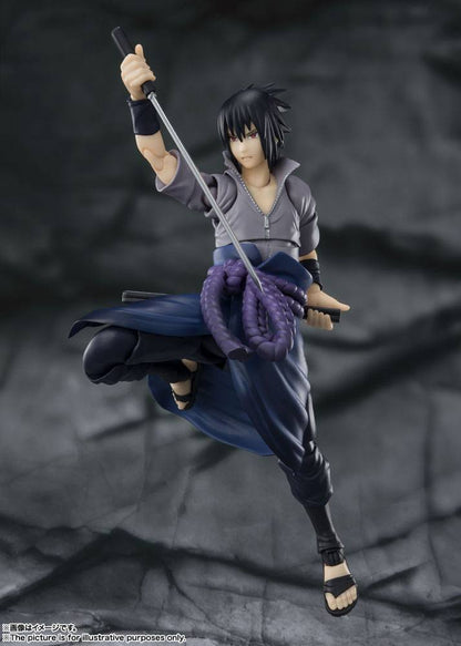 Naruto Shippuden S.H. Figuarts Action Figure Sasuke Uchiha -He who bears all Hatred- 15 cm