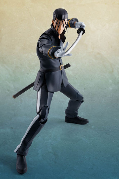 Rurouni Kenshin: Meiji kılıç ustası romantik hikaye S.H. Figuarts aksiyon figürü hajime saito 17 cm