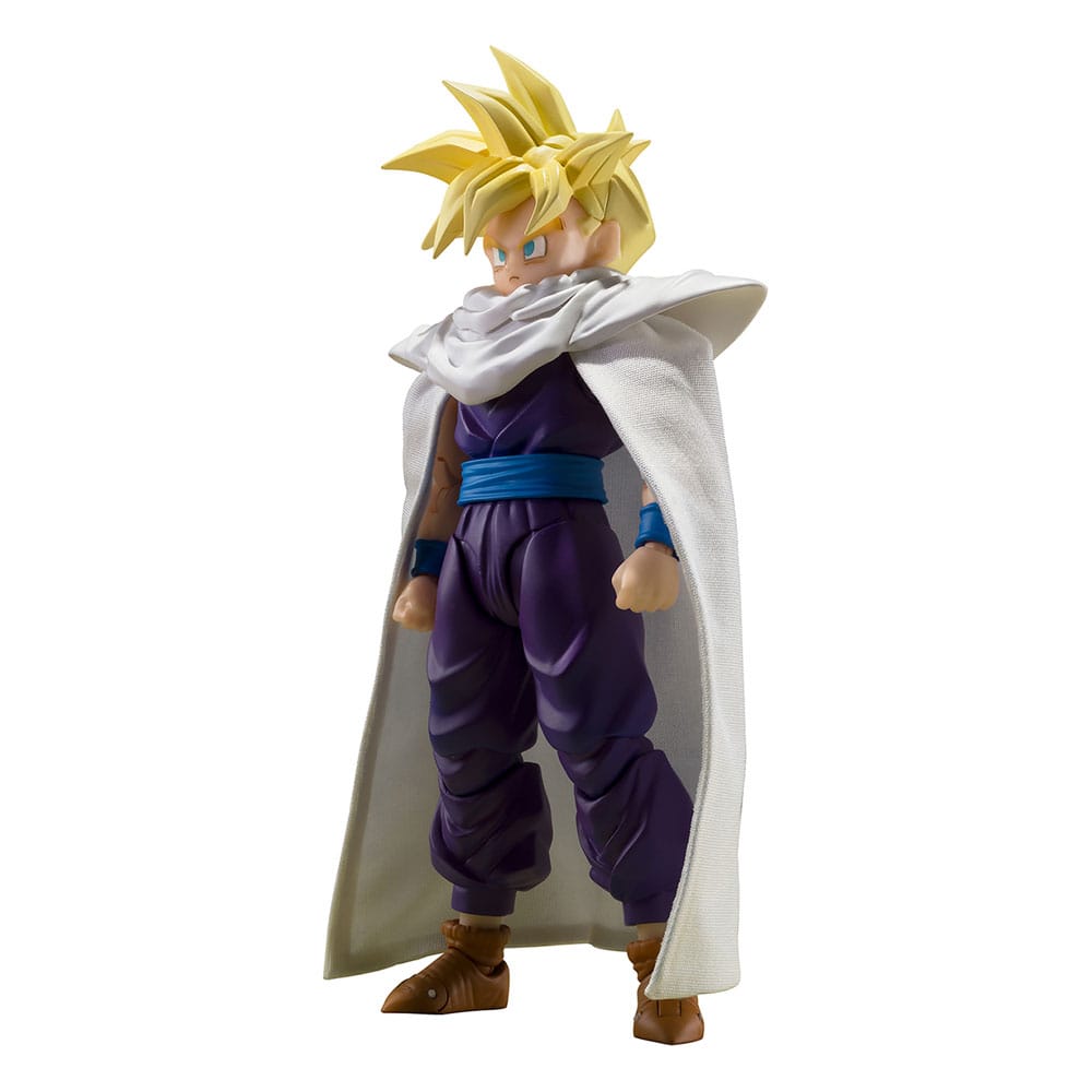 Dragon Ball Z S.H. Figuarts Action Figur Super Saiyan Son Gohan - Krigeren der overgik Goku 11 cm