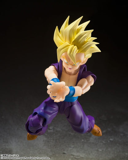 Dragon Ball Z S.H. Figuarts Action Figur Super Saiyan Son Gohan - Krigeren der overgik Goku 11 cm