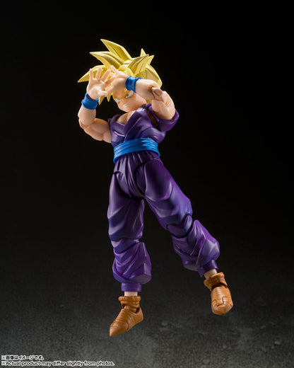 Dragon Ball Z S.H. Figuarts Action Figur Super Saiyan Son Gohan - Krigeren der overgik Goku 11 cm