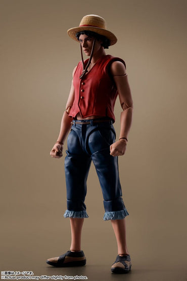 Tek Parça S.H. Figuarts aksiyon figürü Monkey D. Luffy (Netflix) 14 cm