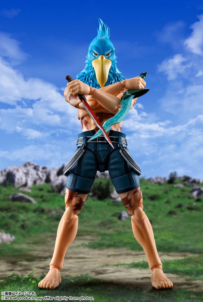 Shangri-La Frontier S.H. Figuarts aksiyon figürü sunraku 15 cm