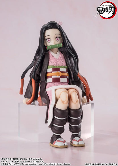 Demon Slayer: Kimetsu no Yaiba SH Figuarts Actiefiguur Nezuko Kamado 13 cm