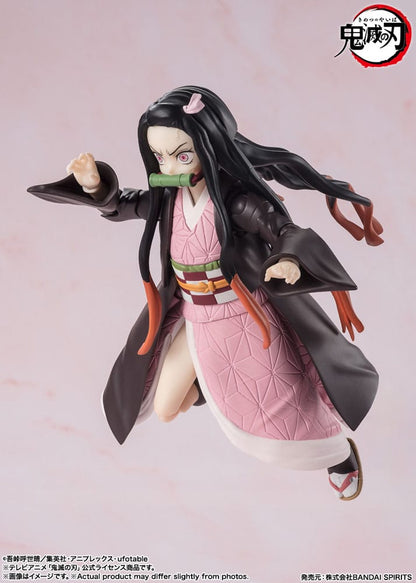 Demon Slayer: Kimetsu no Yaiba SH Figuarts Actiefiguur Nezuko Kamado 13 cm