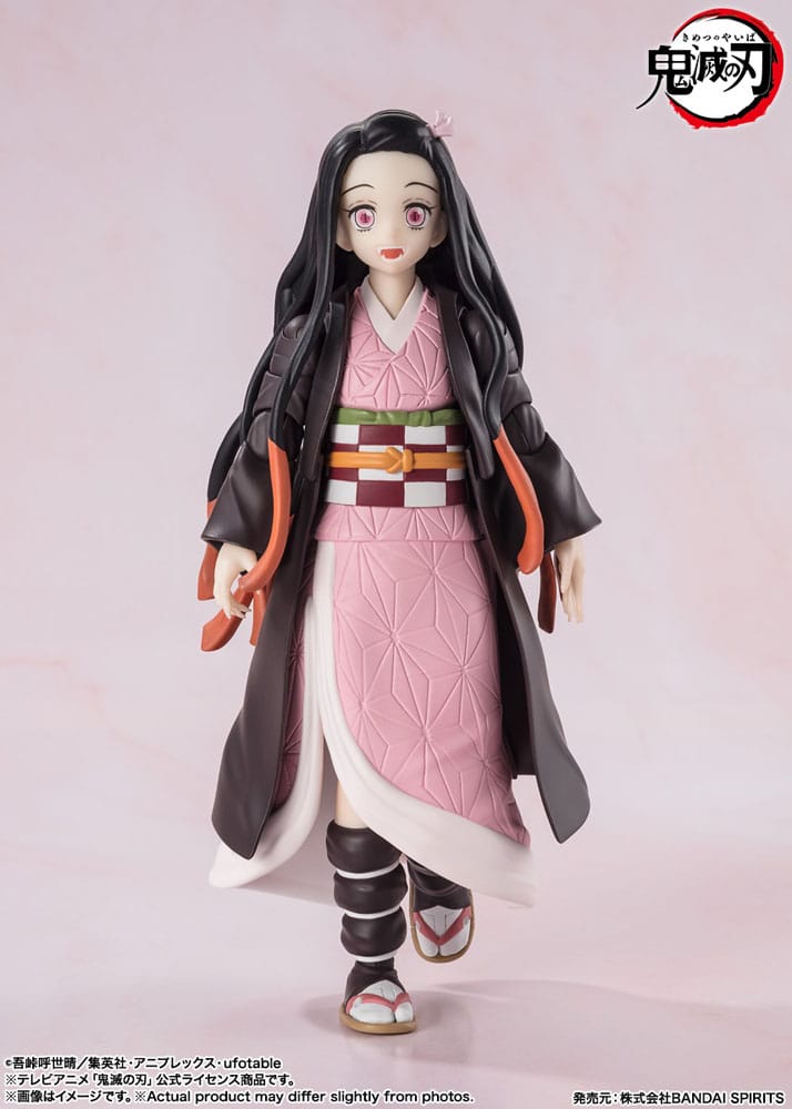 Demon Slayer: Kimetsu no Yaiba SH Figuarts Actiefiguur Nezuko Kamado 13 cm