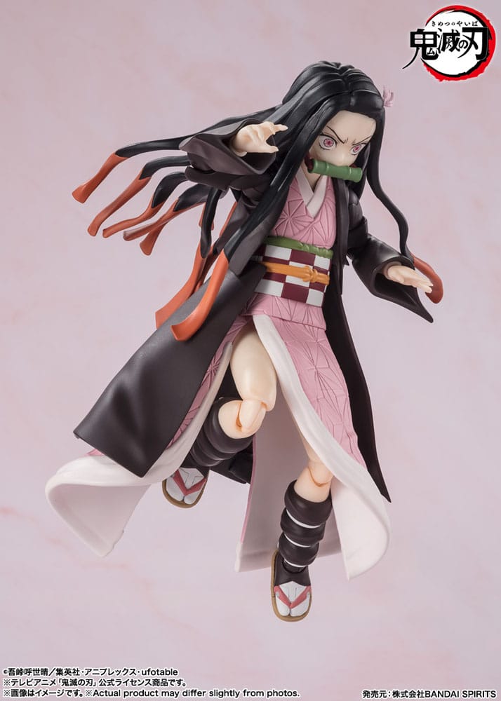 Demon Slayer: Kimetsu no Yaiba SH Figuarts Actiefiguur Nezuko Kamado 13 cm