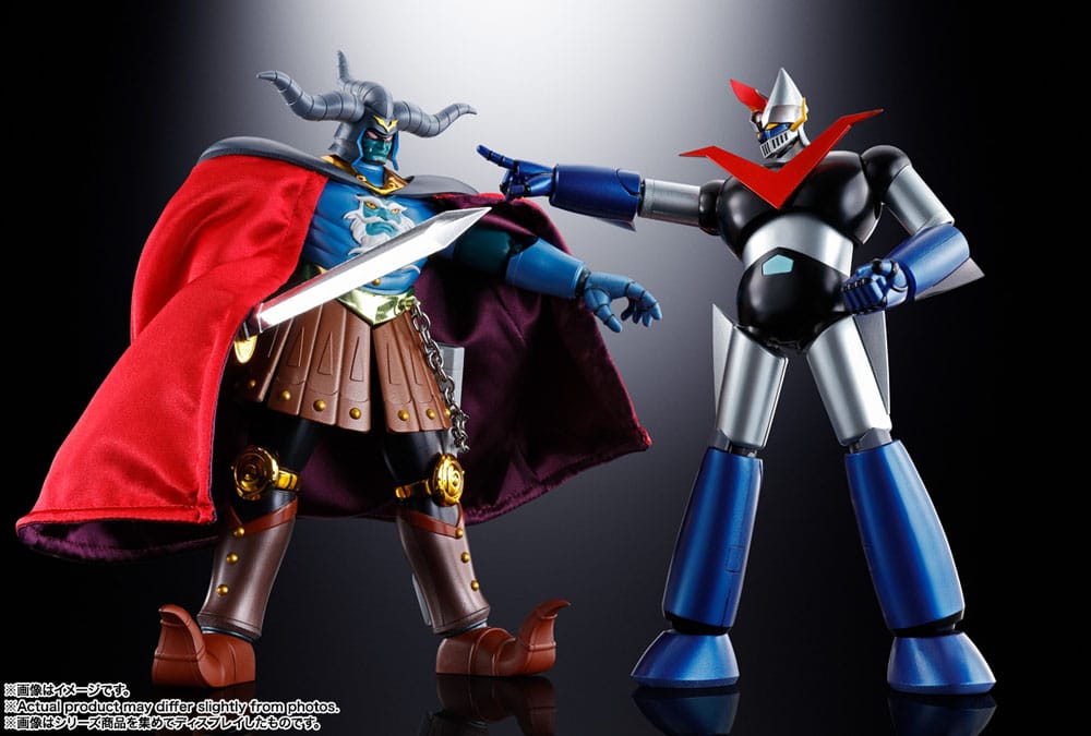 Mazinger Z Vs Ankoku Daishogun Chogokin Diecast Aksiyon Figürü Ankoku Daishogun 21 cm