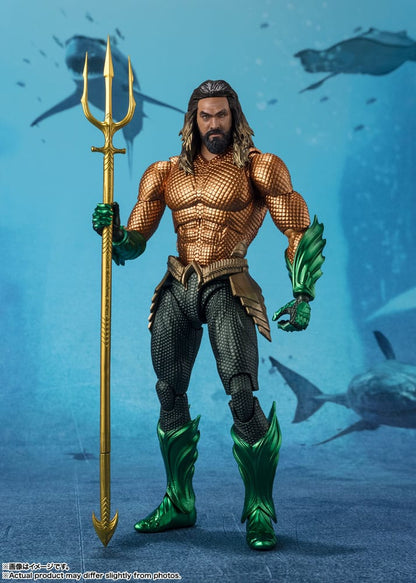 Aquaman og The Lost Kingdom S.H. Figuart Action Figur Aquaman 16 cm