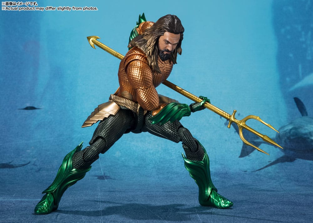 Aquaman en het Verloren Koninkrijk SH Figuarts Actiefiguur Aquaman 16 cm