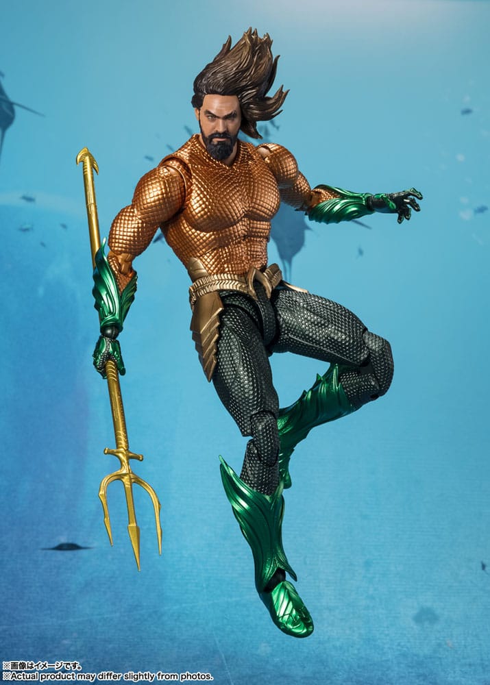 Aquaman og The Lost Kingdom S.H. Figuart Action Figur Aquaman 16 cm