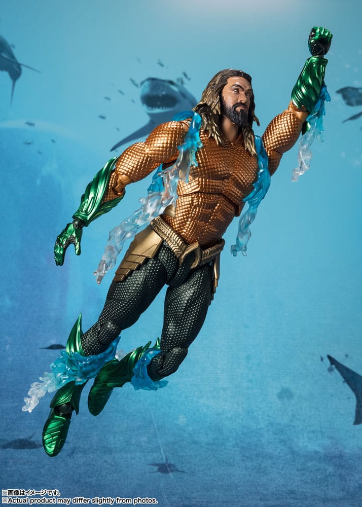 Aquaman og The Lost Kingdom S.H. Figuart Action Figur Aquaman 16 cm