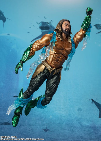 Aquaman og The Lost Kingdom S.H. Figuart Action Figur Aquaman 16 cm