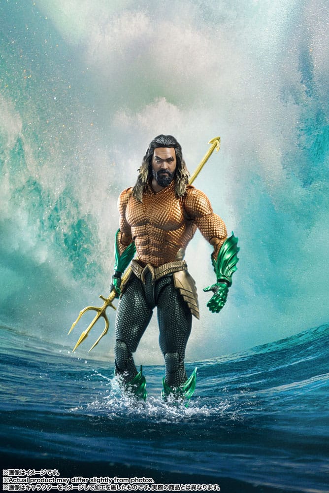 Aquaman og The Lost Kingdom S.H. Figuart Action Figur Aquaman 16 cm