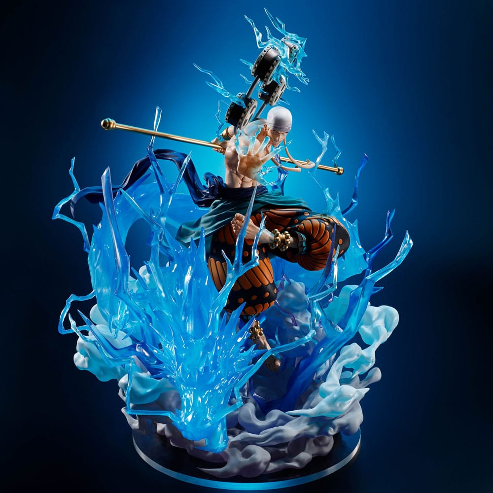 One Piece Figuartszero Extra Battle PVC Statue Eneru -Sescy millones de voltios Lightning Dragon- 32 cm