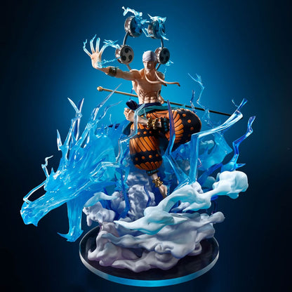 One Piece Figuartszero Extra Battle PVC Statue Eneru -Sescy millones de voltios Lightning Dragon- 32 cm