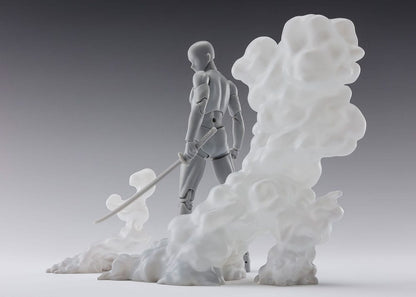 Tamashii Effet Action Figure Accessoire Smoke White Version pour S.H.Figuarts