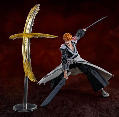 Bleach: Tusenårig blodkrig S.H. Figuarts Action Figur Ichigo Kurosaki Dual Zangetsu 16 cm