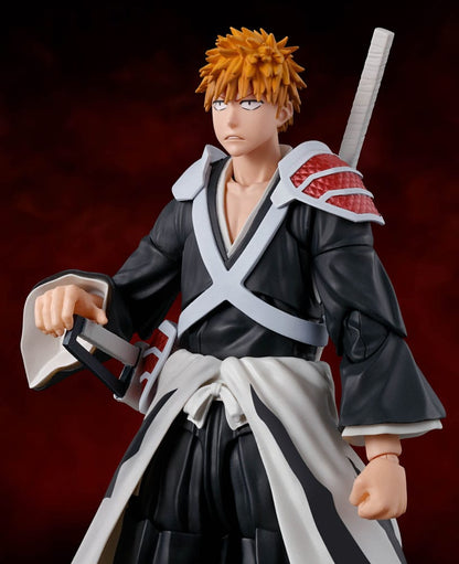 Bleach: Tusenårig blodkrig S.H. Figuarts Action Figur Ichigo Kurosaki Dual Zangetsu 16 cm