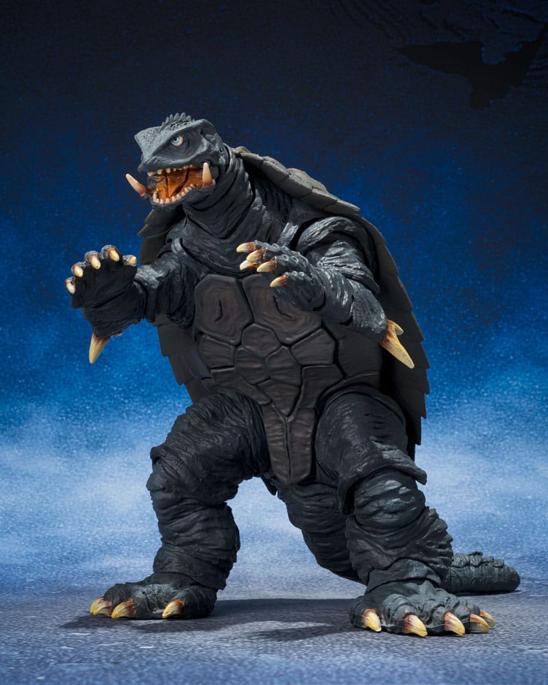 Gamera 1996 S.H. Monsterarts Action Figur Gamera Sendai avgörande Battle Ver. 14 cm