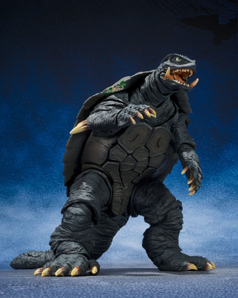 Gamera 1996 S.H. Monsterarts Action Figur Gamera Sendai avgörande Battle Ver. 14 cm