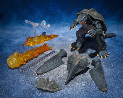 Gamera 1996 S.H. Monsterarts Action Figur Gamera Sendai avgörande Battle Ver. 14 cm