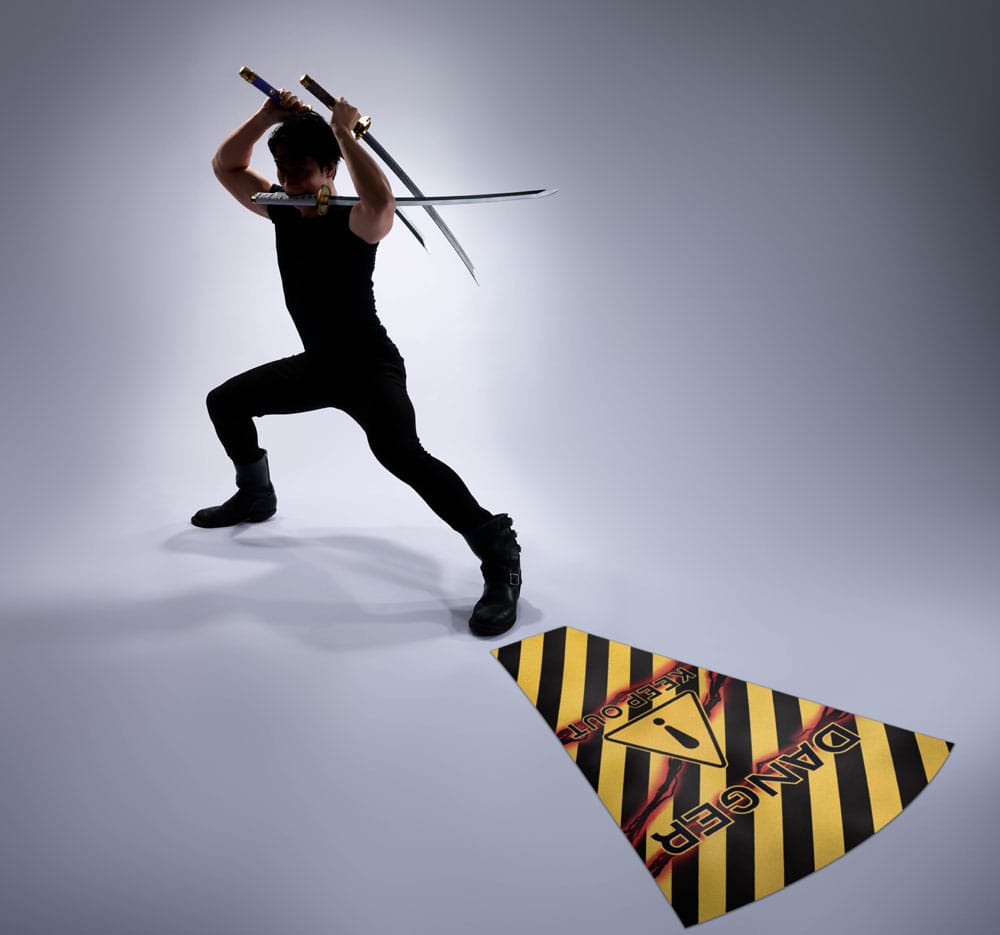 One Piece Proplica Replicas 1/1 Roronoa Zoro Tres espadas de estilo de espada Set 95 cm