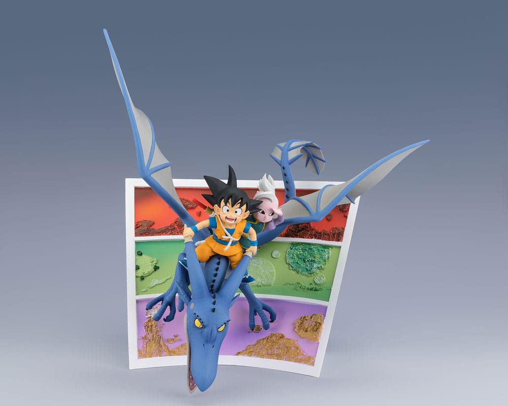 Dragon Ball Figuarts ZERO PVC Heykeli Son Goku (mini) ve Supreme Kai (mini) Harika Maceraya Hoş Geldiniz! 23 cm