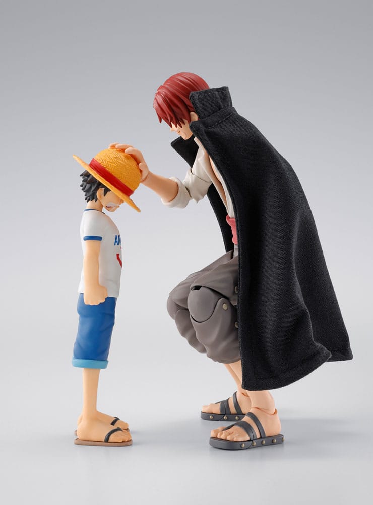 One Piece SHFiguarts Actiefiguur 2-Pack Shanks &amp; Monkey D. Luffy Childhood Ver.