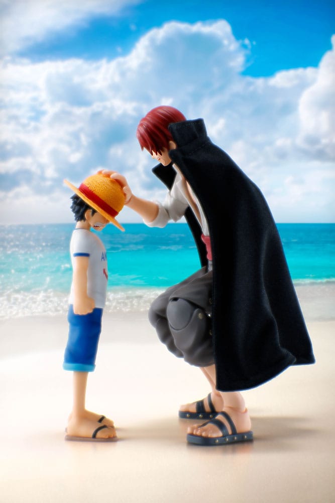 One Piece SHFiguarts Actiefiguur 2-Pack Shanks &amp; Monkey D. Luffy Childhood Ver.