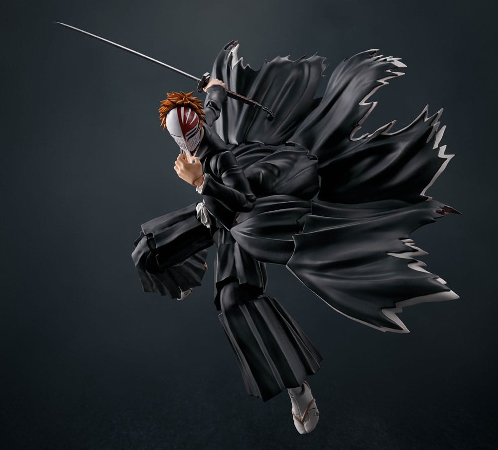 Bleach S.H. Figuarts Action Figur Ichigo Kurosaki GetSugatensho 16 cm