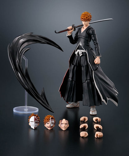 Bleach S.H. Figuarts Action Figur Ichigo Kurosaki GetSugatensho 16 cm